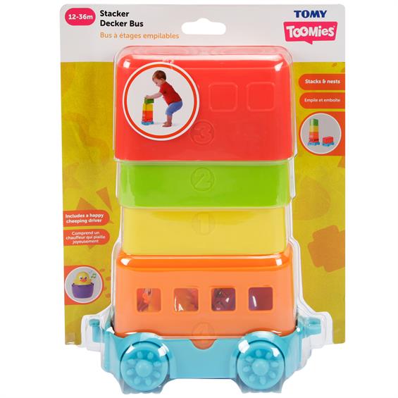 Пірамідка Toomies Автобус (E73220) - зображення 4
