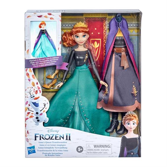 Лялька Disney Frozen Hasbro Frozen II Анна в королівському вбранні 28 см (E9419) - зображення 5