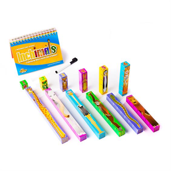 Набір для навчання рахуванню Звірята Fat Brain Toys Inchimals (F038ML) - зображення 4