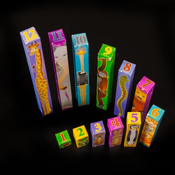 Набір для навчання рахуванню Звірята Fat Brain Toys Inchimals (F038ML) - зображення 9