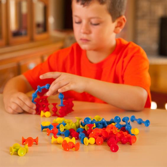 Конструктор на міні-присосках Fat Brain Toys MiniSquigz 75 шт. (F107ML) - зображення 14