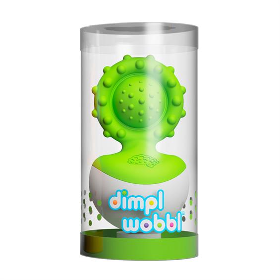 Прорізувач-неваляшка Fat Brain Toys dimpl wobl зелений  (F2173ML) - зображення 5