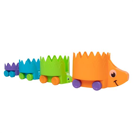 Пірамідка-каталка Їжачки Fat Brain Toys Hiding Hedgehogs  (F223ML) - зображення 3
