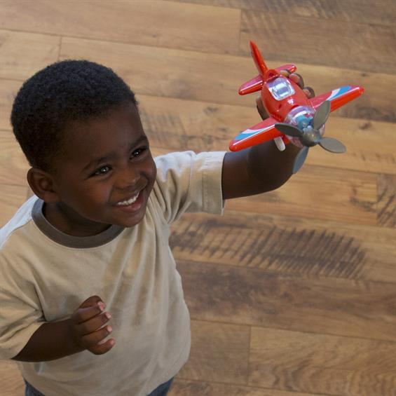 Іграшковий літак Крутись пропелер Fat Brain Toys Playviator червоний  (F2261ML) - зображення 6