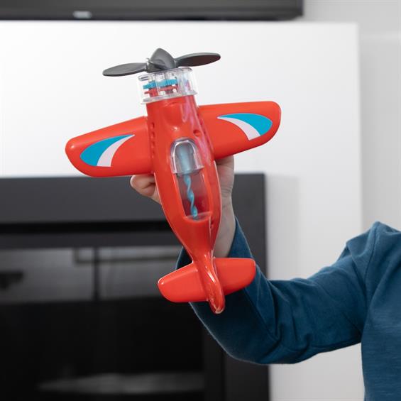 Іграшковий літак Крутись пропелер Fat Brain Toys Playviator червоний (F2261ML) - зображення 7