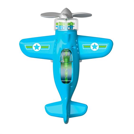 Іграшковий літак Крутись пропелер Fat Brain Toys Playviator блакитний  (F2262ML) - зображення 3