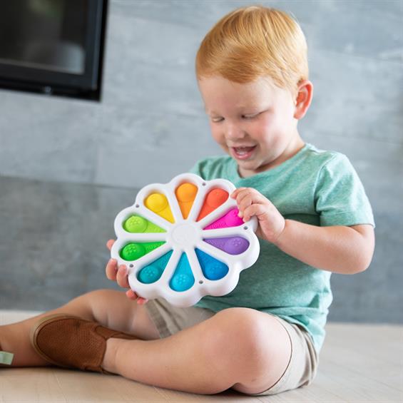 Іграшка тактильна Кольорові пелюстки Fat Brain Toys dimpl digits (F275EN) - зображення 1