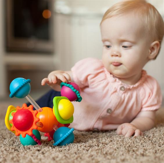 Іграшка-прорізувач Сенсорні кулі Fat Brain Toys Wimzle  (FA136-1) - зображення 11