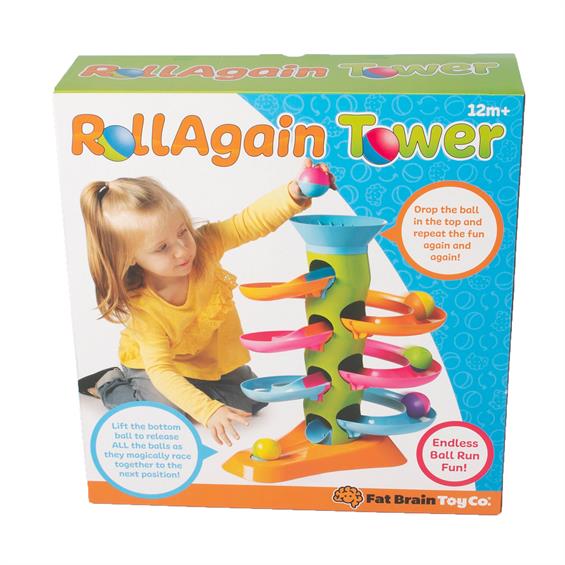 Іграшка розвиваюча Трек-башта з кульками Fat Brain Toys RollAgain Tower  (FA178-1) - зображення 5