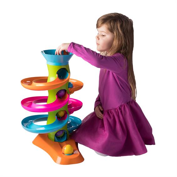 Іграшка розвиваюча Трек-башта з кульками Fat Brain Toys RollAgain Tower  (FA178-1) - зображення 6