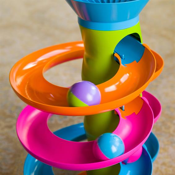 Іграшка розвиваюча Трек-башта з кульками Fat Brain Toys RollAgain Tower  (FA178-1) - зображення 11
