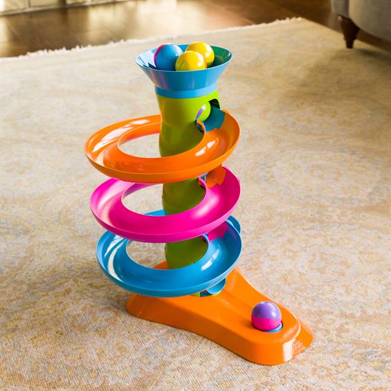 Іграшка розвиваюча Трек-башта з кульками Fat Brain Toys RollAgain Tower  (FA178-1) - зображення 13