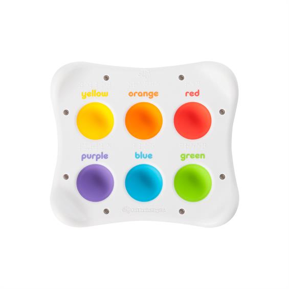 Іграшка сенсорна Колір Форма Назва Fat Brain Toys Dimpl Duo Брайль  (FA208-1) - зображення 4