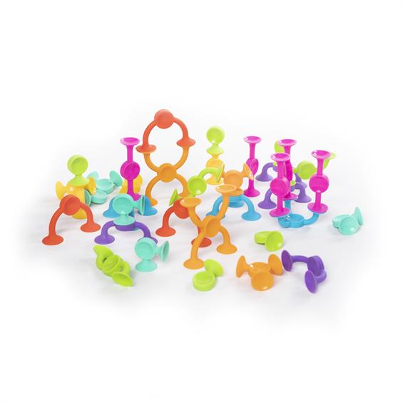 Конструктор на присосках Fat Brain Toys Squigz 2.0 36 шт. (FA212-1) - зображення 5