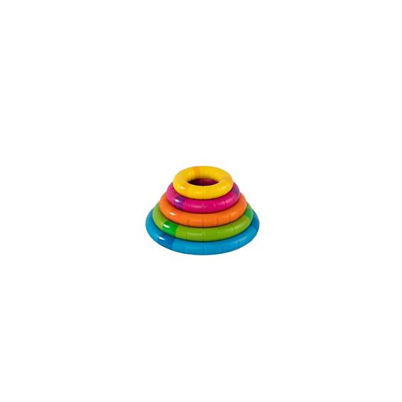 Іграшка тактильна Магнітні кільця великі Fat Brain Toys TinkerRings 5 штук  (FA270-1) - зображення 3