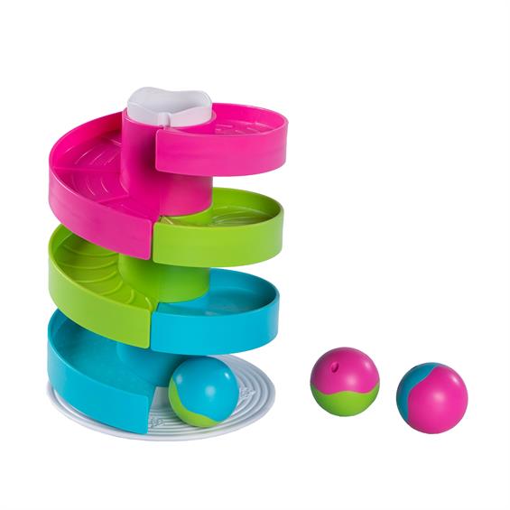 Іграшка лабіринт Fat Brain Toys Трек-балансир для кульок Wobble Run  (FA273-1) - зображення 3