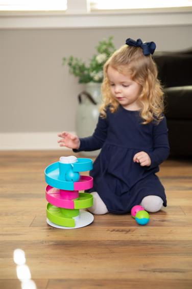 Іграшка лабіринт Fat Brain Toys Трек-балансир для кульок Wobble Run  (FA273-1) - зображення 20