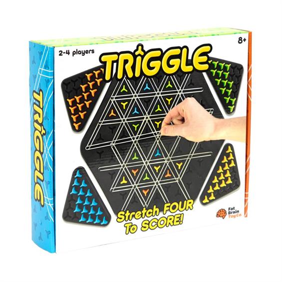 Розвивальна гра-геоборд Трикутники Fat Brain Toys Triggle  (FA314-1) - зображення 6