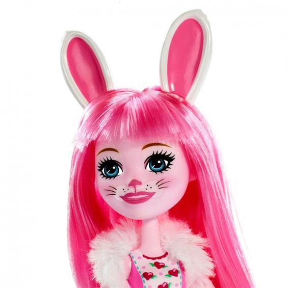 Лялька Enchantimals Кролик Брі 15 см з улюбленцем (FXM73) - зображення 3