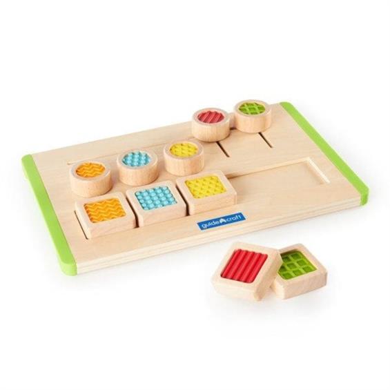 Тактильний сортер Guidecraft Manipulatives Лабіринт із фактур (G5079) - зображення 4