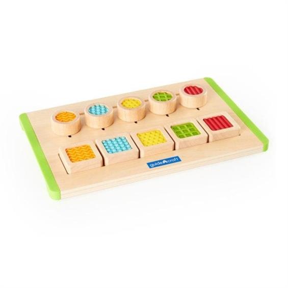 Тактильний сортер Guidecraft Manipulatives Лабіринт із фактур (G5079) - зображення 5