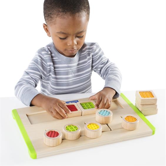 Тактильний сортер Guidecraft Manipulatives Лабіринт із фактур (G5079) - зображення 7