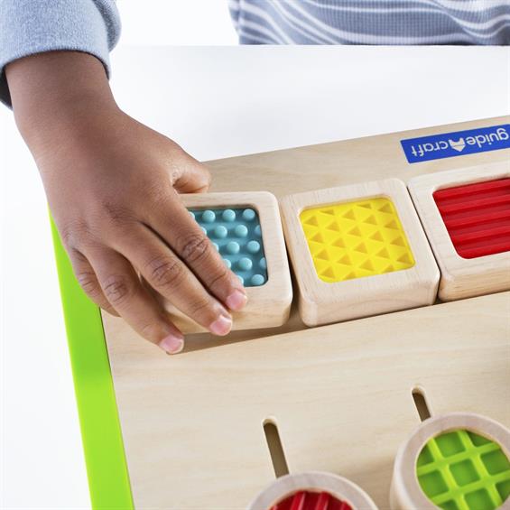 Тактильний сортер Guidecraft Manipulatives Лабіринт із фактур (G5079) - зображення 8