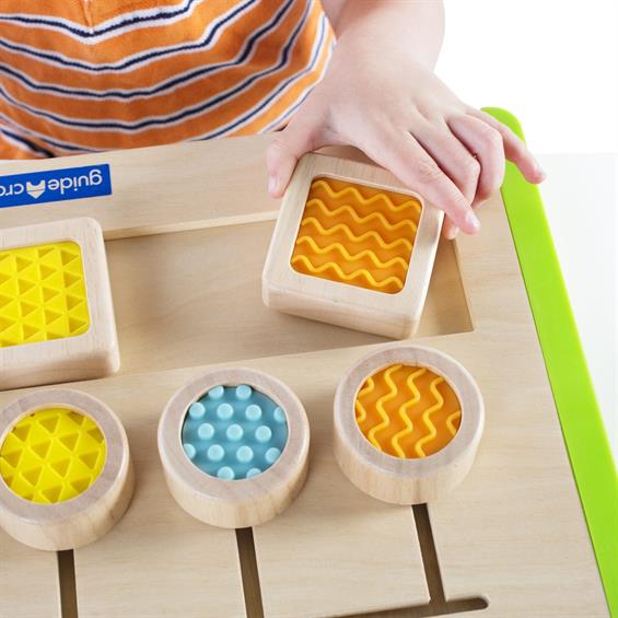 Тактильний сортер Guidecraft Manipulatives Лабіринт із фактур (G5079) - зображення 9