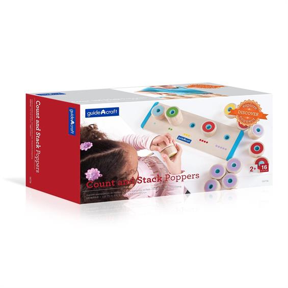 Набір для рахування Guidecraft Manipulatives Логічні стовпчики (G6736) - зображення 8