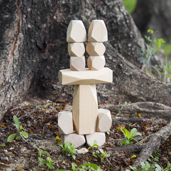 Набір дерев'яних блоків Guidecraft Natural Play Стоунхендж (G6772) - зображення 9