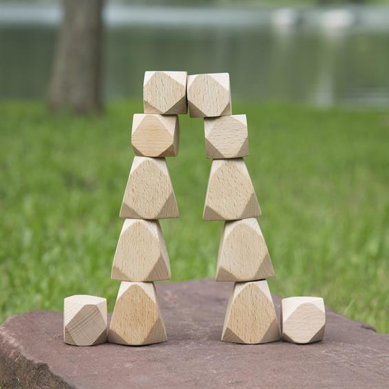 Дерев'яні блоки Guidecraft Natural Play Стоунхендж (G6772) - зображення 13