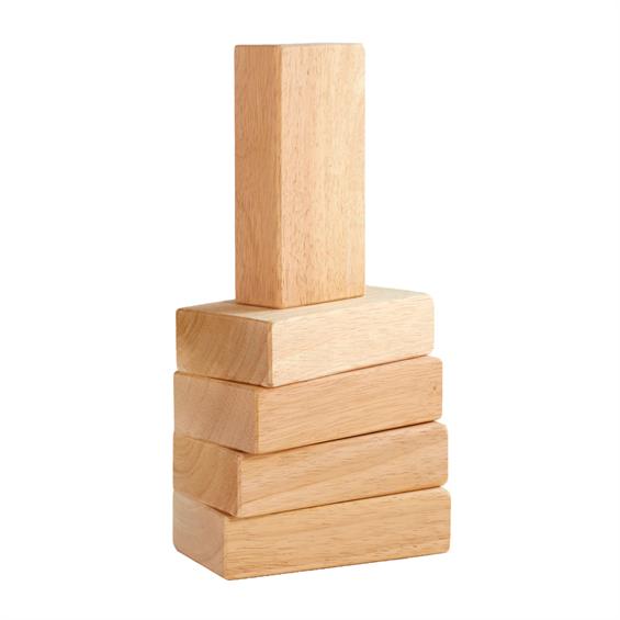 Набір дерев'яних брусків Guidecraft Block Mates, 5 шт. (G7600) - зображення 1
