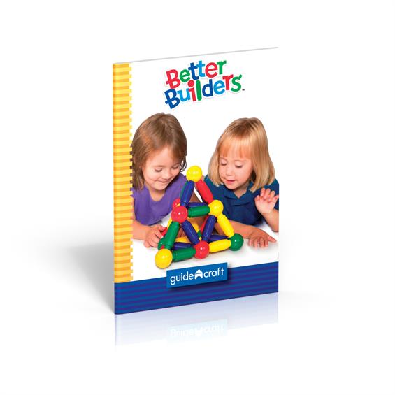 Магнітний конструктор Guidecraft Better Builders, 30 деталей (G8300) - зображення 12