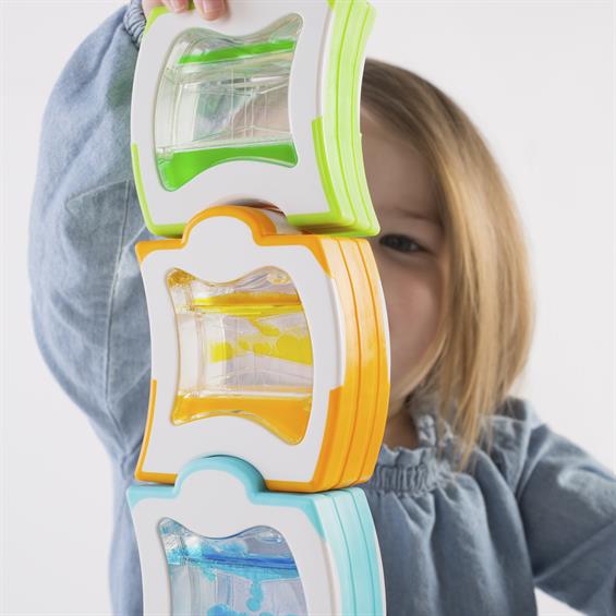 Магнітний конструктор Guidecraft Grippies Waves, 20 деталей (G8323) - зображення 7