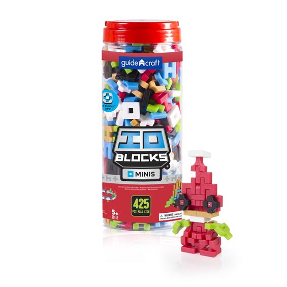 Конструктор Guidecraft IO Blocks Minis з доповненою 3d реальністю, 425 деталей (G9612) - зображення 3