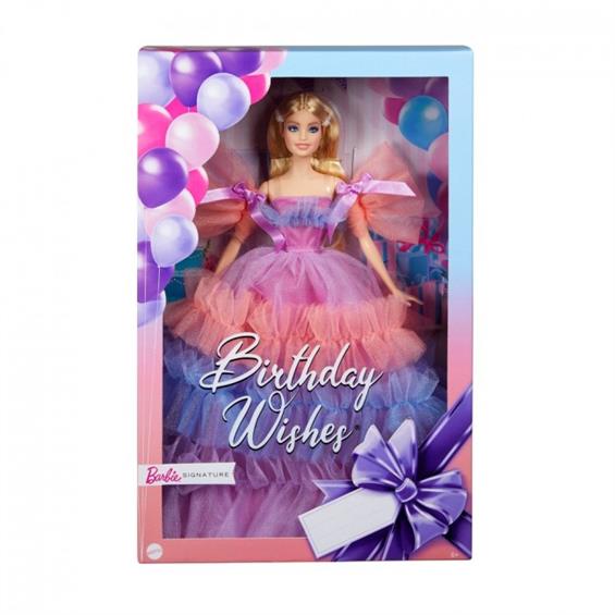 Колекційна лялька Barbie День народження 29 см (GTJ85) - зображення 8