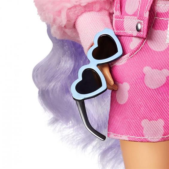 Лялька Barbie Extra з бузковим волоссям 29 см (GXF08) - зображення 5