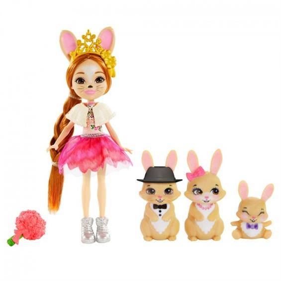 Лялька Бристал Enchantimals Сім'я кролика Брістал (GYJ08) - зображення 1
