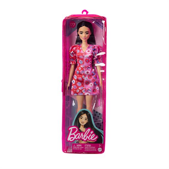 Лялька Barbie Модниця в рожевій квітчастій сукні 29 см (HBV11) - зображення 6