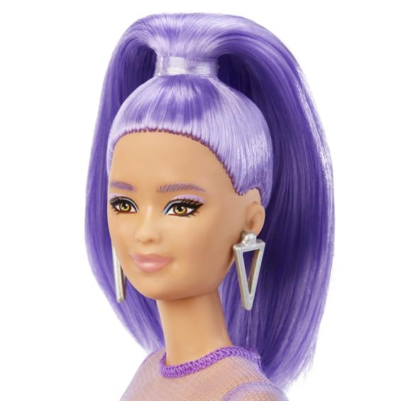 Лялька Barbie Модниця у фіолетових відтінках 26 см (HBV12) - зображення 3