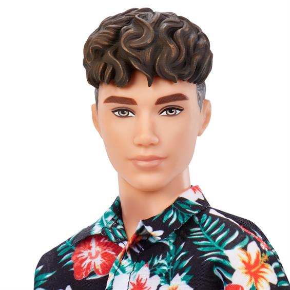 Лялька Barbie Fashionistas Модник Кен у сорочці з квітами 29 см (HBV24) - зображення 3