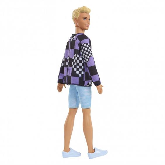 Лялька Barbie Модник Кен у светрі у клітинку 29 см (HBV25) - зображення 2