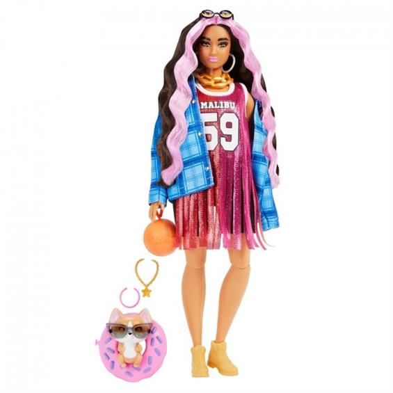 Лялька Barbie Екстра у баскетбольному вбранні 29 см (HDJ46) - зображення 1