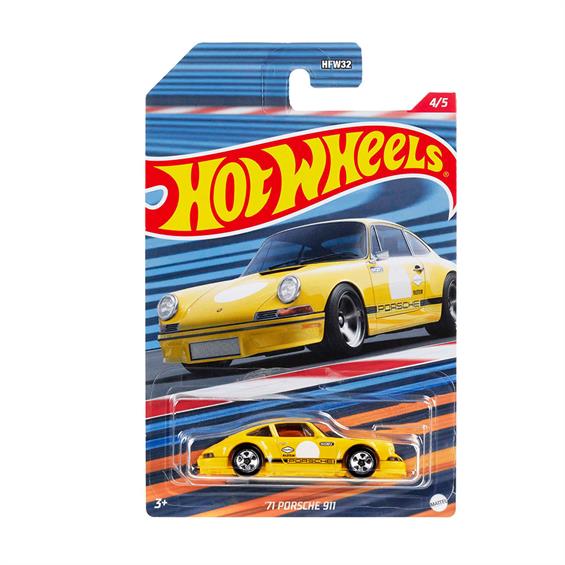 Тематична машинка Hot Wheels Підкорювач гоночних трас 71 Porsche 911 (HFW32/HDG72) - зображення 1
