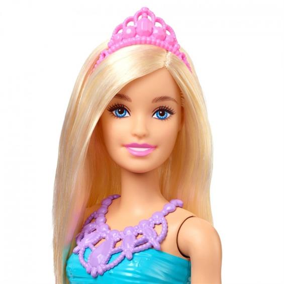 Лялька Barbie Дрімтопія Чарівна принцеса блондинка в рожевій спідниці (HGR00-HGR01) - зображення 3