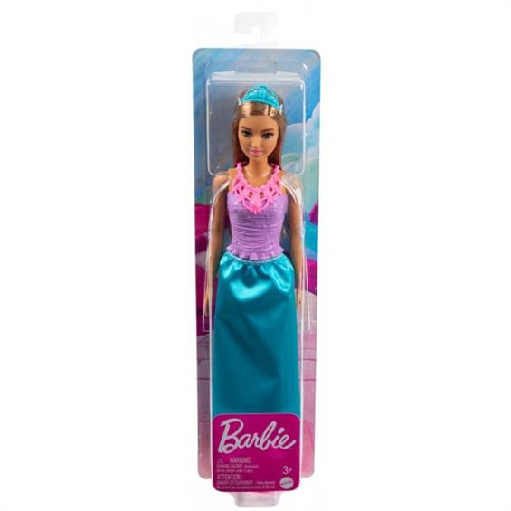 Лялька Barbie Дрімтопія Чарівна принцеса світла шатенка у блакитній спідниці (HGR00-HGR03) - зображення 3