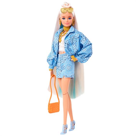 Лялька Barbie Extra Блондинка з пучком на розпущеному волоссі 29 см (HHN08) - зображення 2