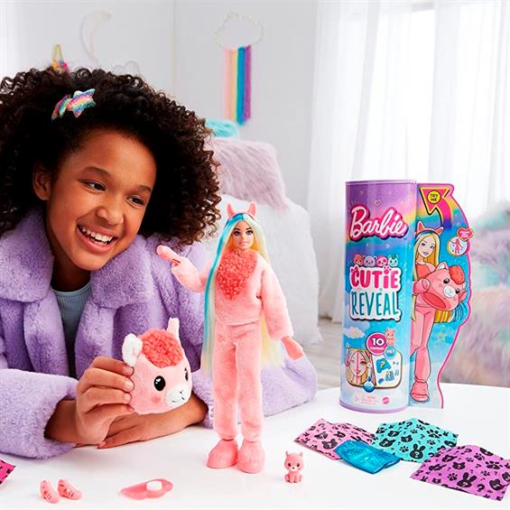 Лялька Barbie Cutie Reveal Потішна лама 29 см (HJL60) - зображення 5