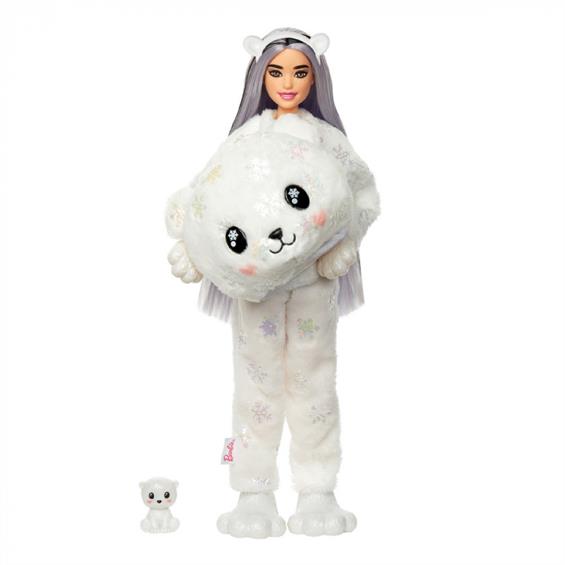 Кукла Barbie Cutie Reveal серії Зимовий блиск полярний ведмедик (HJL64) - зображення 1