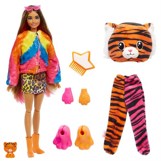 Лялька Barbie Друзі з джунглів Cutie Reveal Тигреня (HKP99) - зображення 2